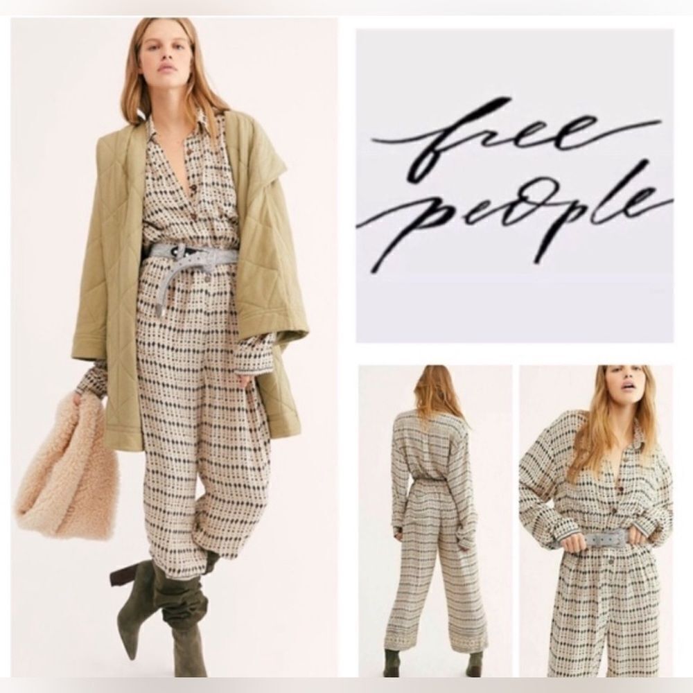 Jens Pirate Booty Oxbow long sleeve jumpsuit SMALL
